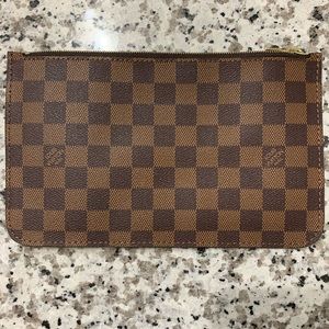 Louis Vuitton Damier Ebene Neverful MM- Pochette